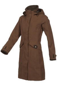 2023 Baleno Womens Chelsea Country Coat 818BB8L0 - Earth Brown